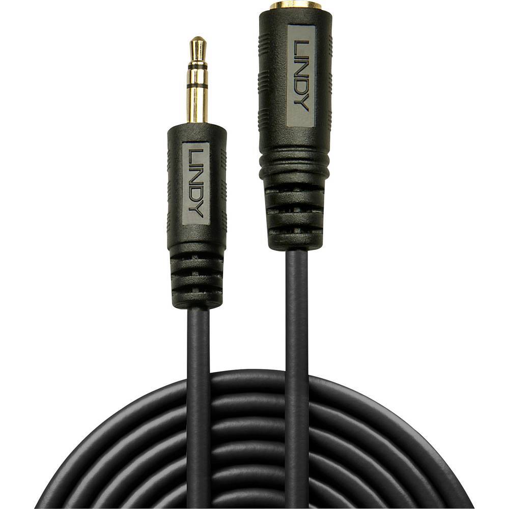 Thumbnail - Lindy 35656 Klinke Audio Verlängerungskabel [1x Klinkenstecker 3.5 Mm