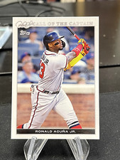 RONALD ACUNA JR. 2022 TOPPS X DEREK JETER CALL OF THE CAPTAIN BASE CARD BRAVES