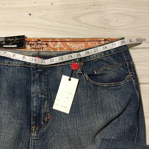 Pepe Jeans London Women's Size 22 Flare Leg Stretch Vintage - Picture 4 of 10
