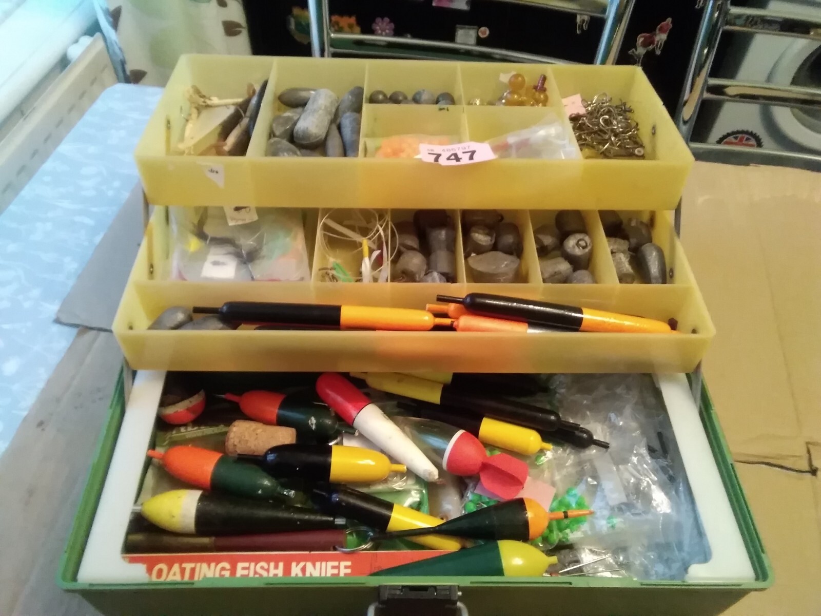 sea fishing tackle job lot Sze 16 X 8 X 7 eBay