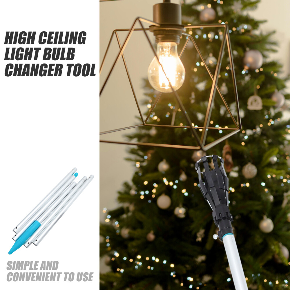 High Reach Bulb Changer Ceiling Light Bulb Removal Tool Long LED Light