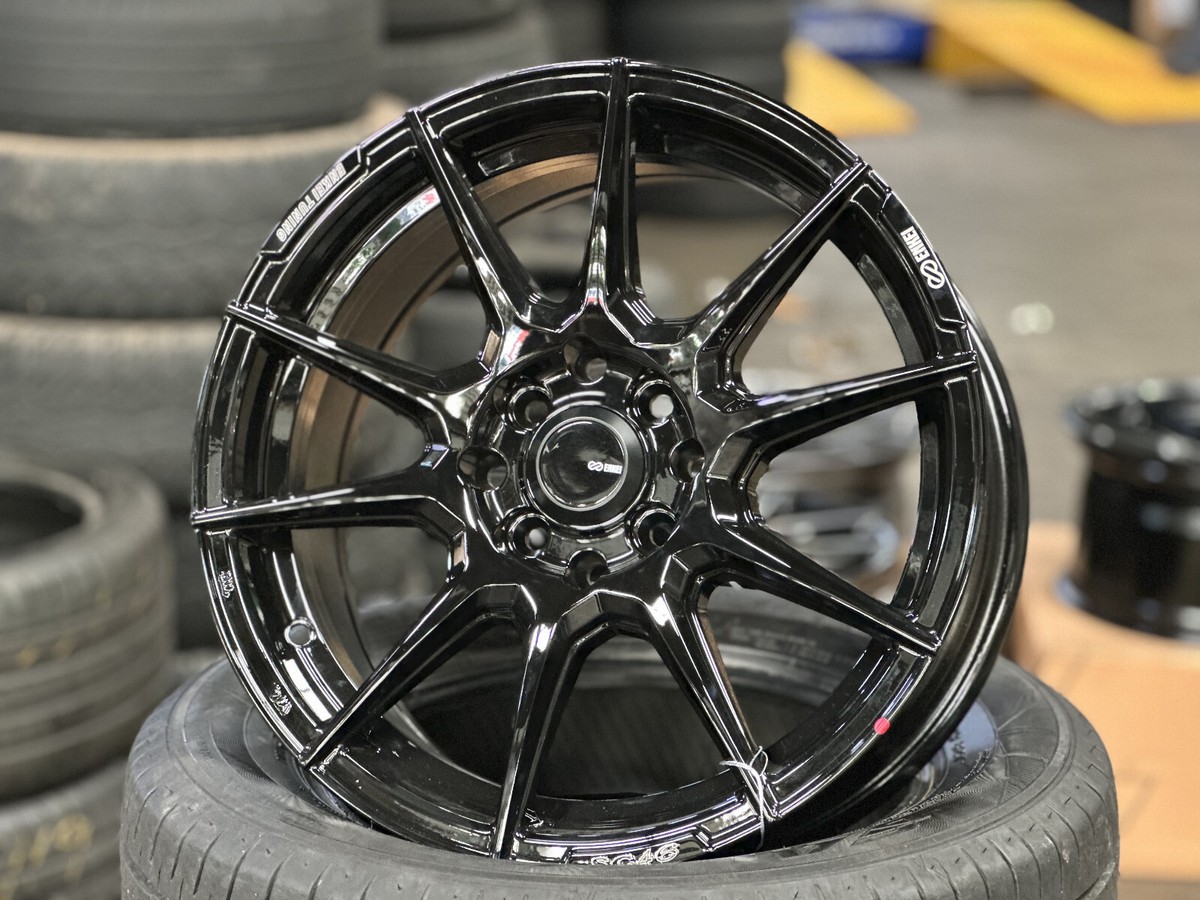 New 16x7J ENKEI TUNING SC46 (4 Wheel) 4x100 Fit Honda Toyota Yaris