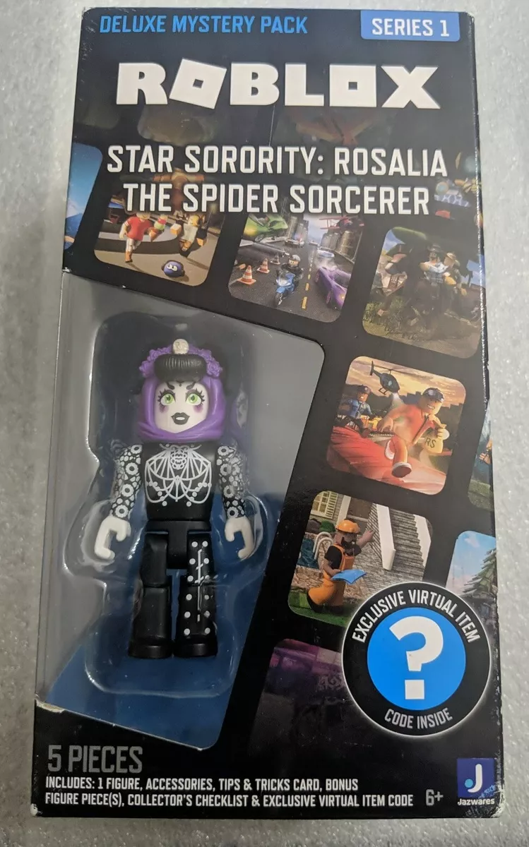 Roblox Series 1 Star Sorority: Rosalia The Spider Sorcerer Deluxe Mystery  Pack 