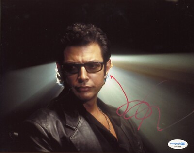Jeff Goldblum Jurassic Park Autographed Signed 8x10 Photo ACOA | eBay