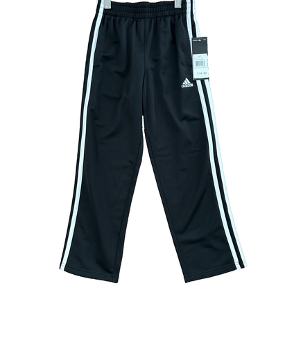 Adidas Track Training Pants Boys Color Caviar Black GAME AND GO Size 7 - Picture 3 of 5