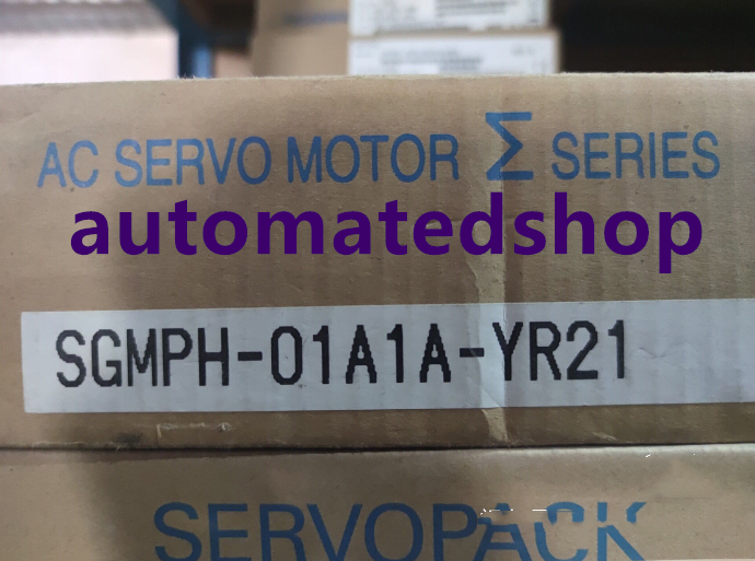 YASKAWA servo motor SGMPH-01A1A-YR21 brand new