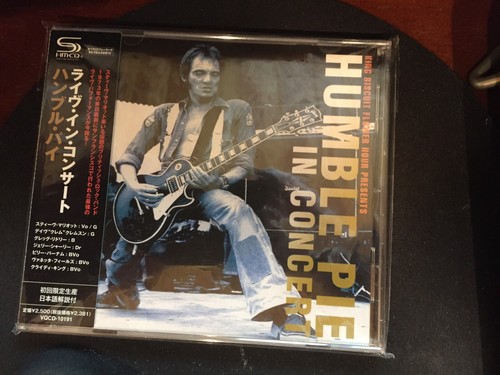 Humble Pie- In Concert 1973- Live SHM cd- Super Rare Audiophile Sound Cd