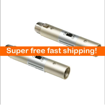 Hosa Technology GMS-274 Microphone On Off Switch XLR Female to Male - New