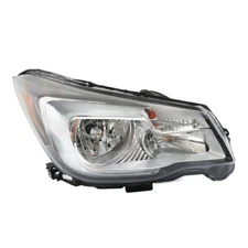 For Subaru Forester 2017-2018 Halogen Type Headlight Right Side Headlamp Chrome