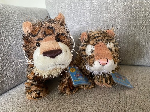 Ganz Webkinz Cat Plush Tiger Leopard Stuffed Animal Cat Spotted WITH TAGS!