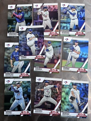 Toronto Blue Jays 2024 Topps Trading Card Day 10-card Set (includes Tim Mayza!)