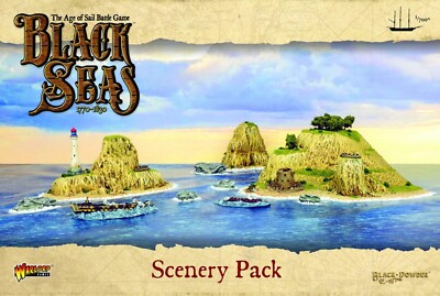 Warlord Games Black Seas – Scenery Pack Décor Bateaux
