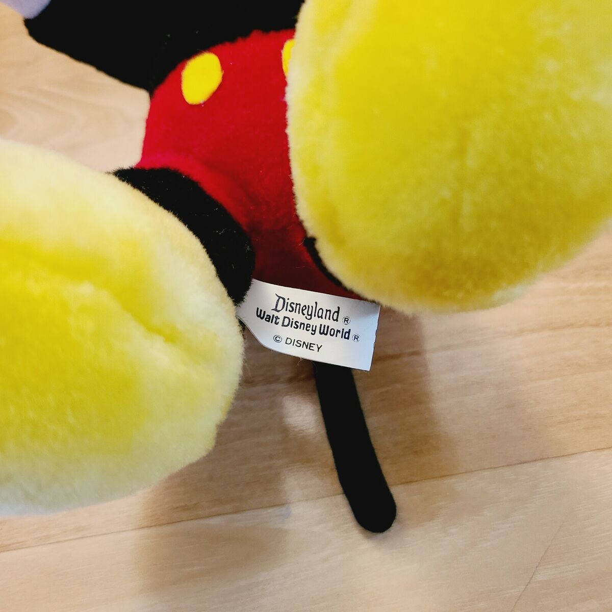 Vintage Mickey Mouse Plush Toy - Walt Disney World Vintage Mickey Mouse Plush Toy - Walt Disney World