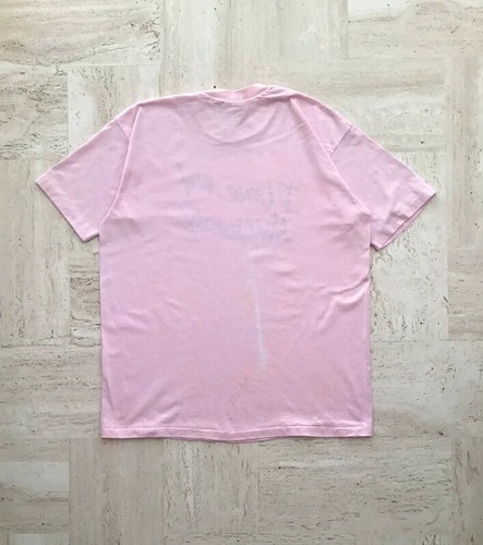 Vintage 80s Size XL Hanes Tshirt Statement Single Stitch Boxy - Foto 4 di 4