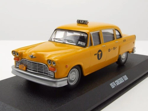 Checker Cab New York Ville Taxi 1974 Jaune John Wick 3 Modèle 1:43 Greenlight