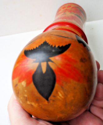 Grande Poupée Japonaise Kokeshi Naruko Artisanale – Vintage Années 50 – Signée