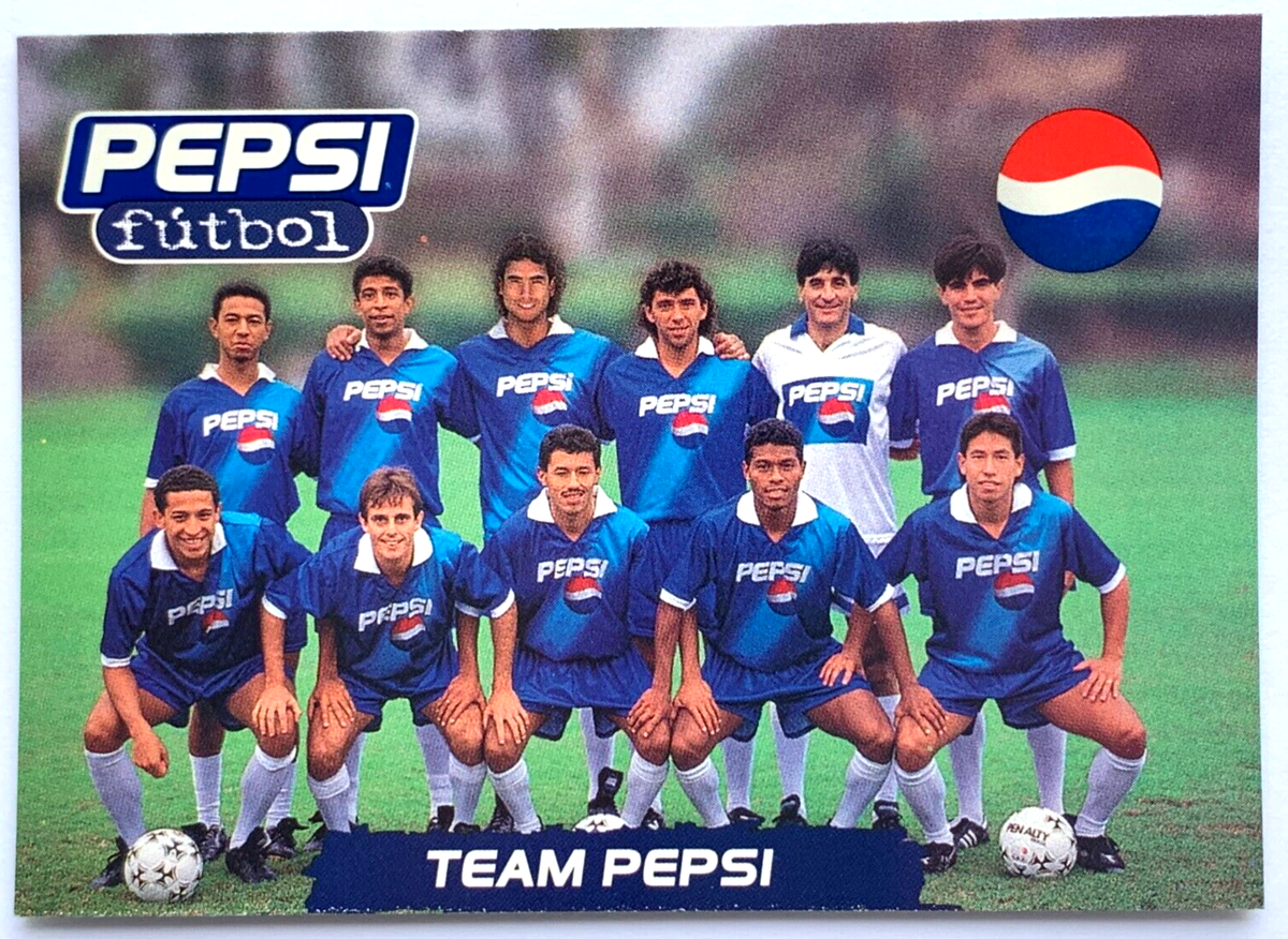 1997 PEPSI FOOTBALL CARDS #43 PEPSI TEAM South America Edition