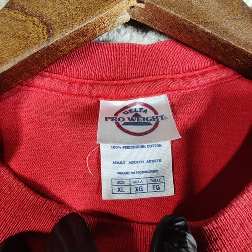Vintage Fresno State Bulldogs T-Shirt Mens XL Red Logo Graphic Short Sleeve Tee - Picture 6 of 11