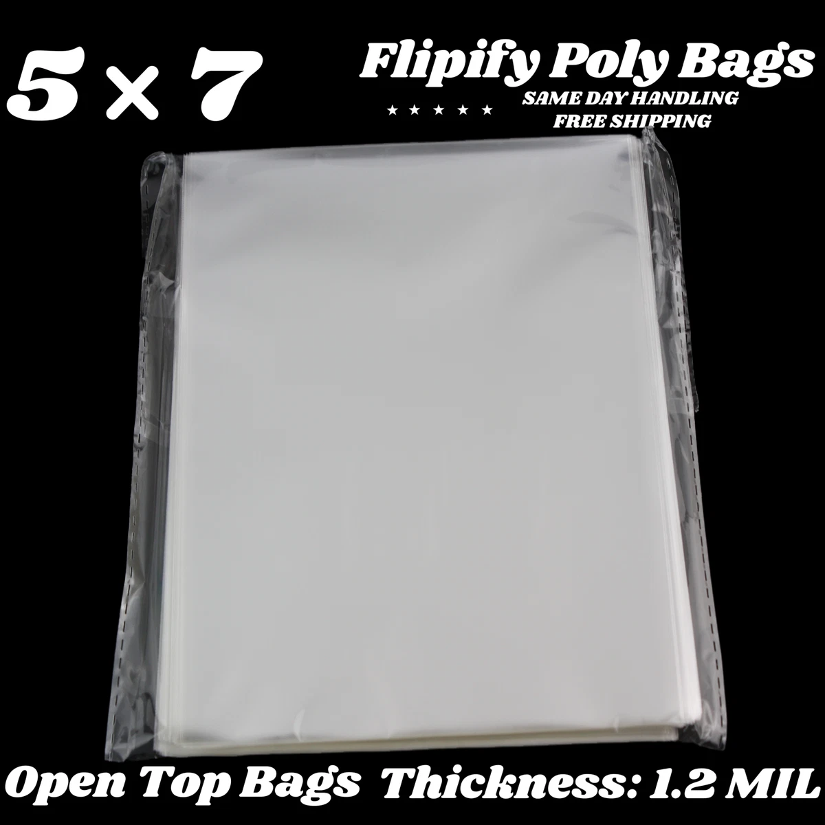 5x7 poly bags sale