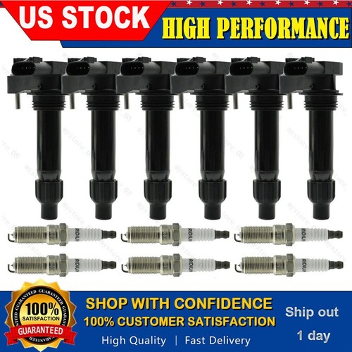 Ignition Coils & Spark Plugs For Chevy Traverse Cadillac GMC Acadia Buick UF569 eBay