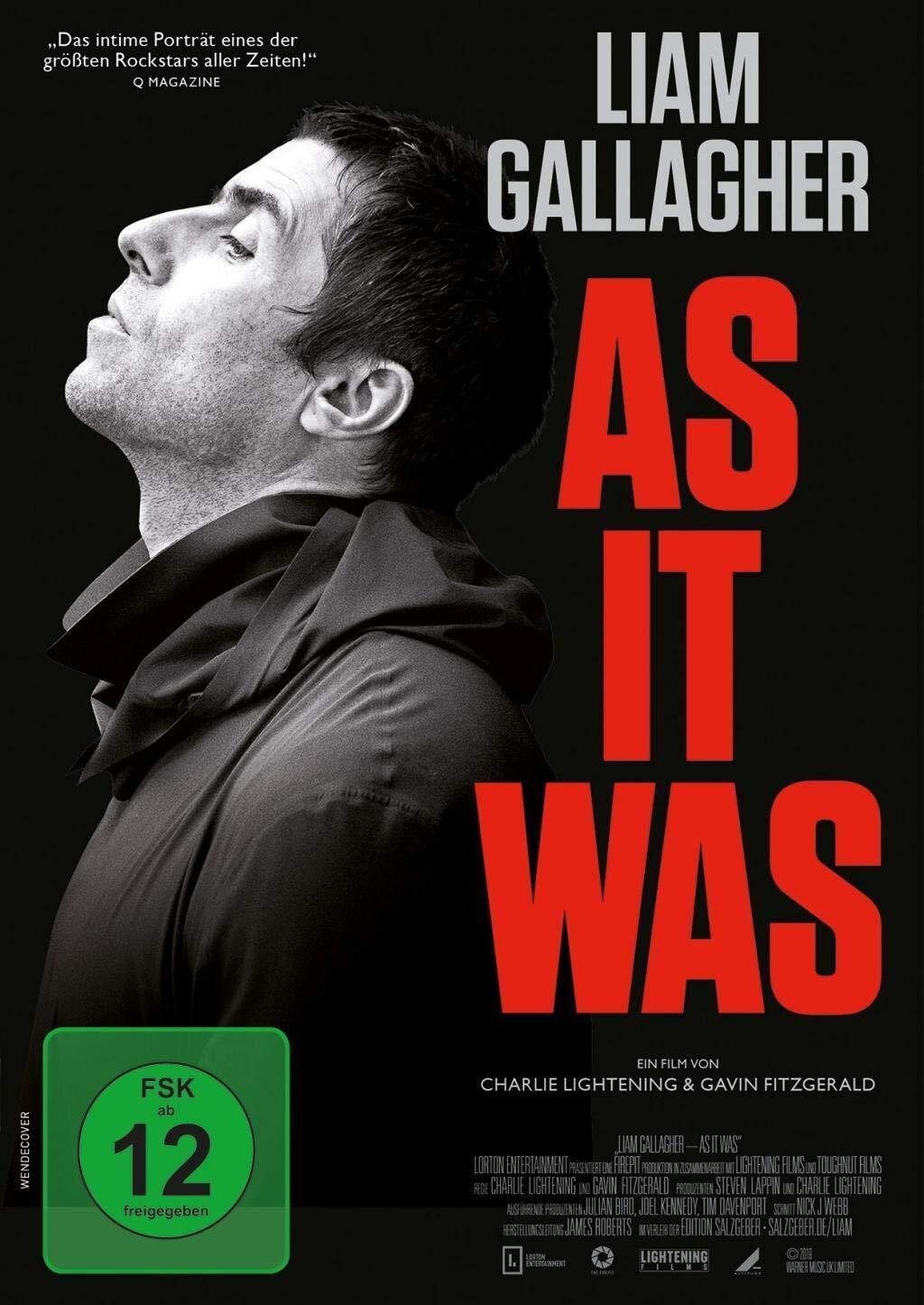Liam Gallagher: As it was (DVD) Gallagher Liam