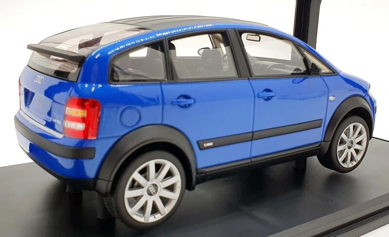 DNA Collectibles 1/18 Scale Resin DNA000083 - Audi A2 - Blue - Image 2 of 4