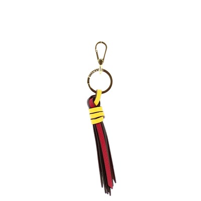 NEW Coccinelle - Tassel Multi Soleado Keychain - SSQ410201 - MULTI/SOLEADO AUTHE