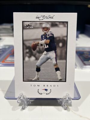 Tom Brady 2004 Fleer Inscribed Base Card #59 Patriots - Buccaneers HOF QB TB12