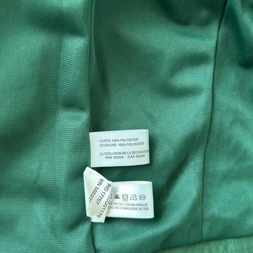 Cutter & Buck WindTec Full Zip Jacket Coat Windbreaker Womens Size L Green - Picture 3 of 7