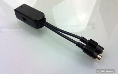 Original Motorola Cable Synapse IBM KBW, STI80-0200R, PS/2, 6-polig, Schwarz