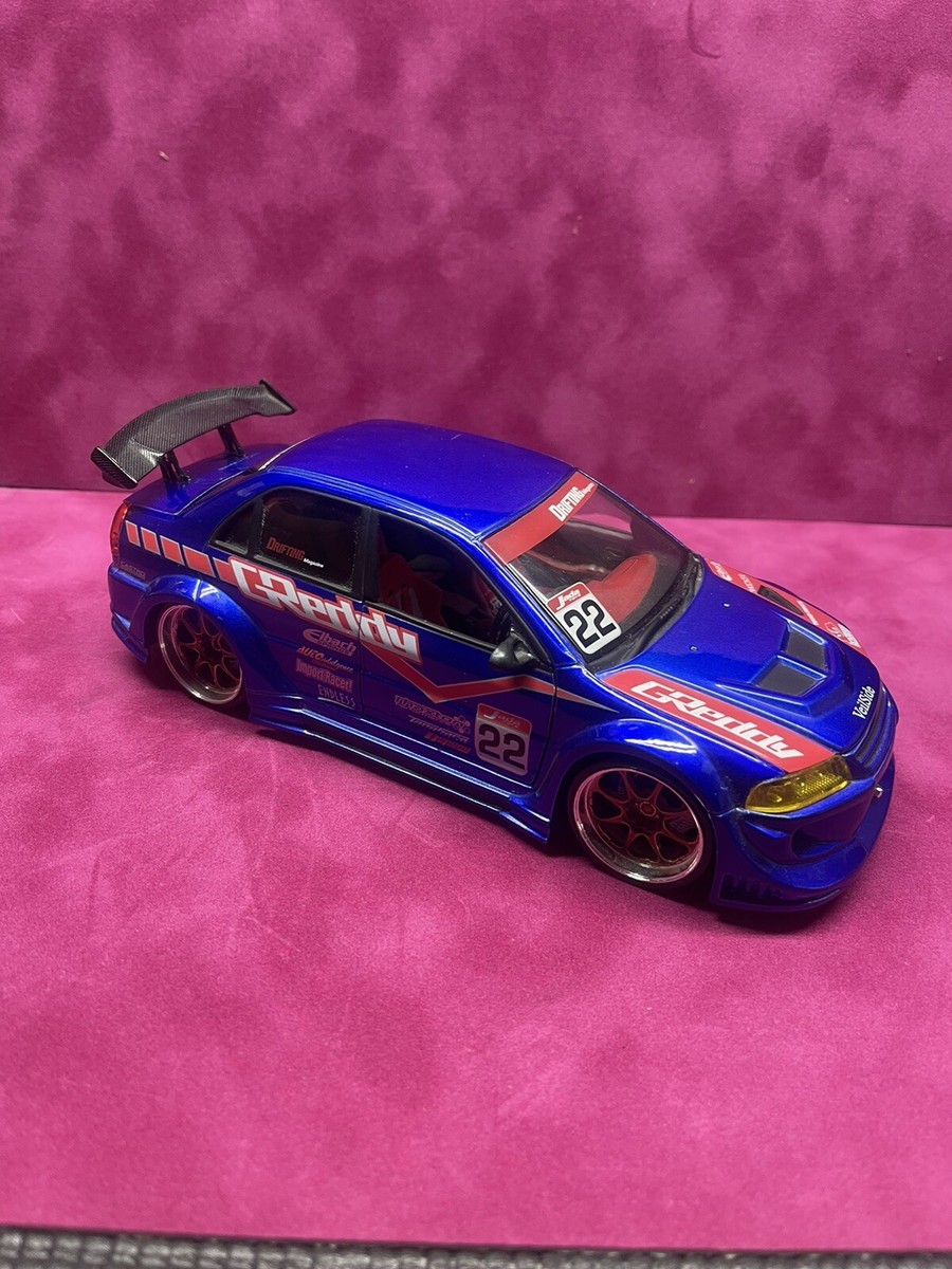 Jada Toys 1:24 Import Racer Mitsubishi Lancer Evo VI Diecast