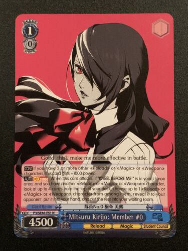 Weiss Schwarz: Persona 3 reload Premium Booster - Normal Cards - 1st Edition - Afbeelding 52 van 61
