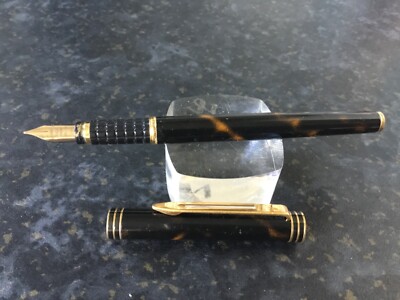 Waterman Ideal - France - Black Laque ( Slim) GT Füllfederhalter mit Waterman Feder