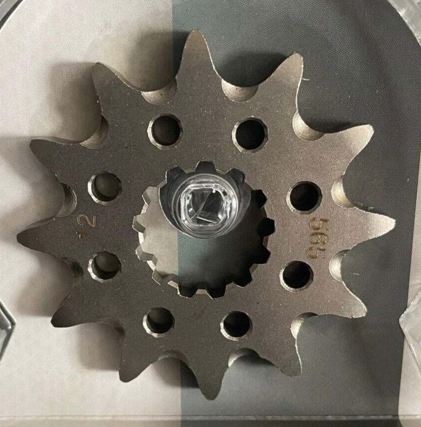 Roda dentada dianteira 2000 2001 2002 Yamaha YZ426F YZ 426F engrenagem de corrente primária 12T - Imagem 2 de 4