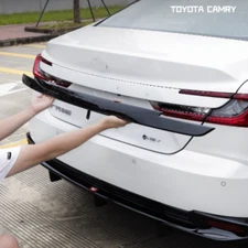 Rear Trunk Lid Decoration Cover Trim Glossy Black For Toyota Camry 2025-2026 Y