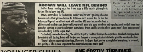 1995 Saison Cleveland Browns Nachrichten/Illustrierte Zeitung Menge 22/22 Poster - Bild 19 von 24