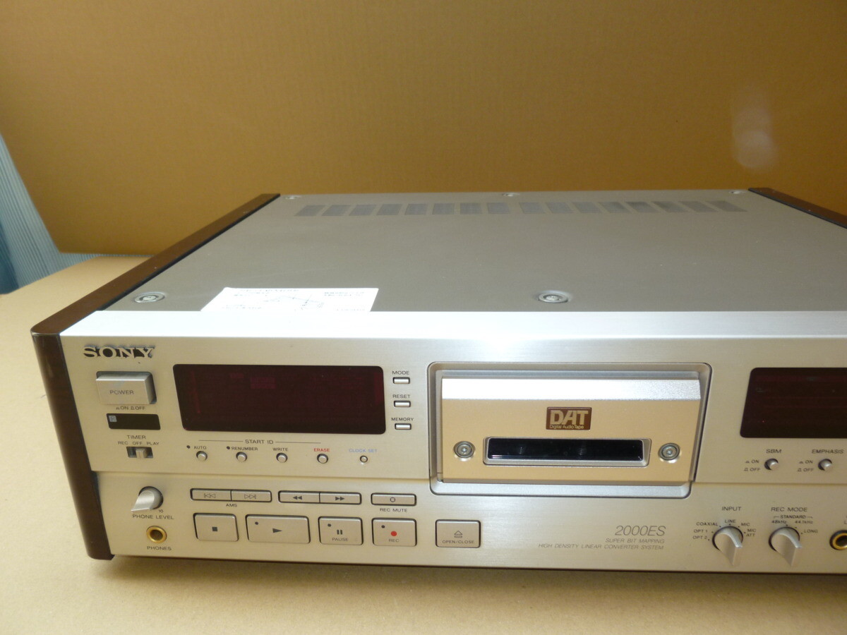 Sony DTC-2000ES デジタル オーディオ テープ (DAT) デッキ SONY DTC-2000ES 音飛び発生 – Audiolife － Enjoy your audio