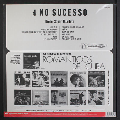 BRENO SAUER QUARTETO: 4 no sucesso WHAT MUSIC 12