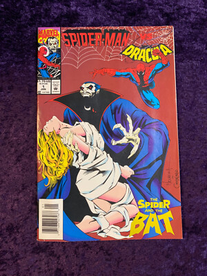 Marvel Comics Spider-Man Vs Dracula Issue #1 1993