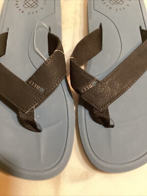 Reef MENS X ROB Machado Sandals - BLUE/BLACK Size 9 | eBay