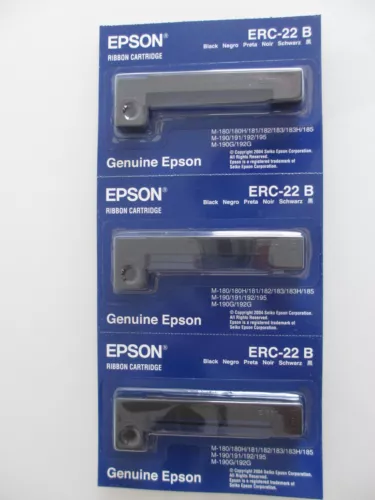 3 ERC-22B Longlife Ribbon Cap. 6 Mio Ecr 2450 ERC22B M190 M180 M-192G 183H