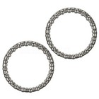 2X Bicycle MTB Bike 1-1/8 Headset Caged Ball Bearing Race Cycling Bearing Set