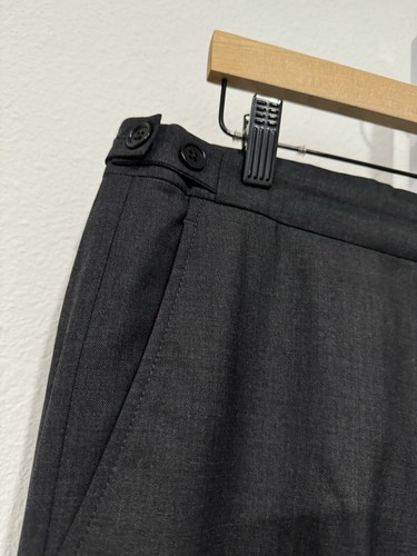 Armani Collezioni Su Misura Bespoke Mens Gray 2 Piece Suit Size 42R W36 X 30 - Picture 16 of 21