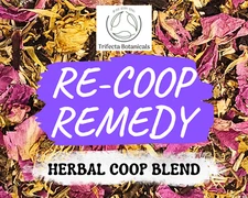 RE-COOP REMEDY ~ Herbal Coop Blend ~ Nesting Herbs for Backyard Chickens Ducks