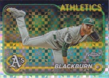 2024 Topps Chrome #43 Paul Blackburn X-Fractor Card