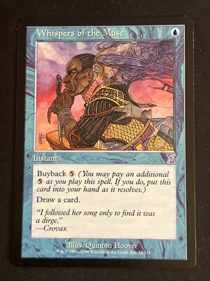 1x Whispers of the Muse (035) Timespiral - Timeshifted LP MTG