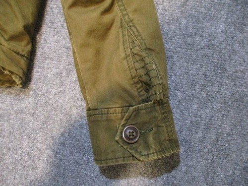 Abercrombie & Fitch Jacket Boys M Green Elk Lake Blanket Lined Canvas Utility - Picture 9 of 12