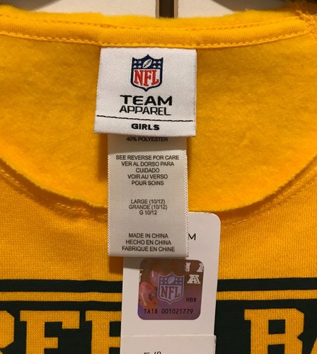 New NFL GIRLS Light Sweatshirt Kids Football Shirts Team Color - Choose One - Picture 34 of 67