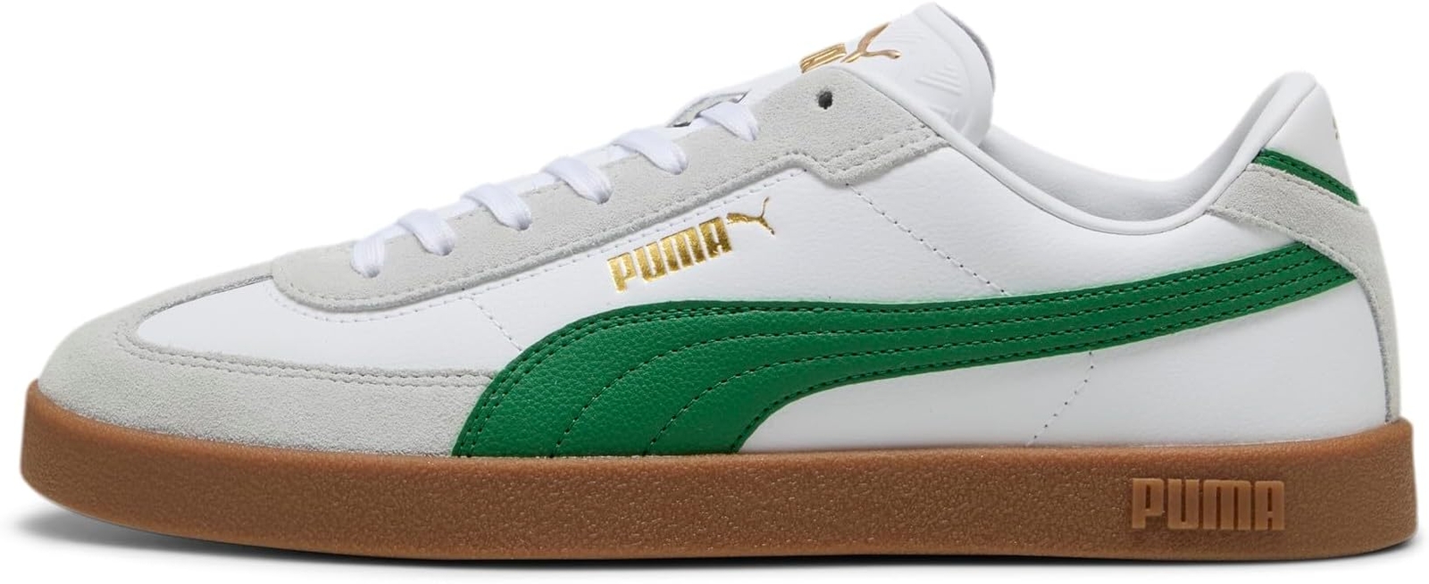 Мужская куртка Puma Club II Era Puma Белая-Архивная зеленая-Резинка (39744722)