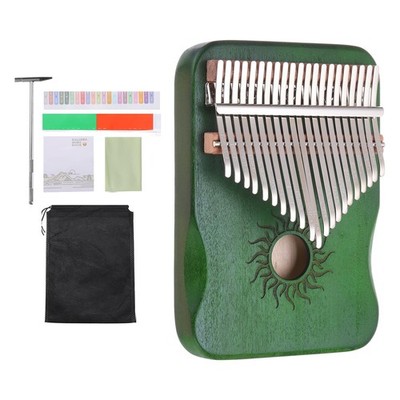 Beschaffungskarte 21 Tasten Daumenklavier Mini tragbares Fingerpiano mit Schutztasche